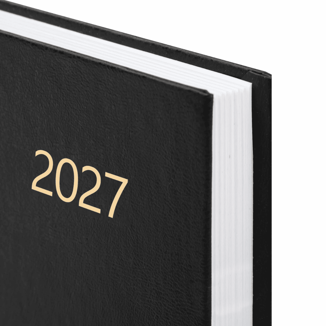 Ежедневник датированный Staff, 2027 г, А5, 160 л, бумвинил, черный / Ежедневники датированные №2