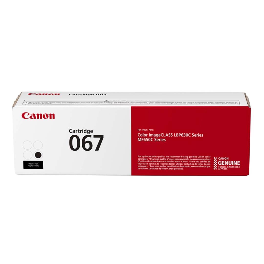 Картридж оригинальный Canon 067 для i-SENSYS LBP632Cdw/LBP633Cdw/MF652Cw/MF653Cdw/MF654Cdw, черный / Картриджи  черные