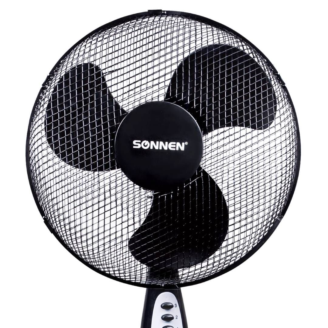Вентилятор напольный Sonnen FS40-A55, черный / Вентиляторы №3 oe.kz Вентилятор напольный Sonnen FS40-A55, черный / Вентиляторы №3