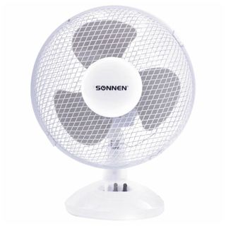 Вентилятор настольный Sonnen FT23-B6, белый / Вентиляторы oe.kz Вентилятор настольный Sonnen FT23-B6, белый / Вентиляторы