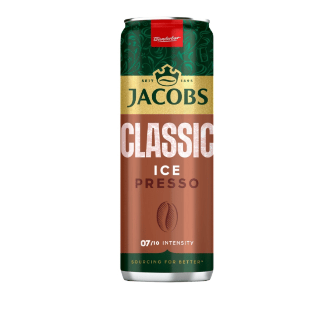 Кофейный напиток Jacobs "Icepresso Classic", 0,25 л, жестяная банка / Напитки и энергетики oe.kz Кофейный напиток Jacobs "Icepresso Classic", 0,25 л, жестяная банка / Напитки и энергетики