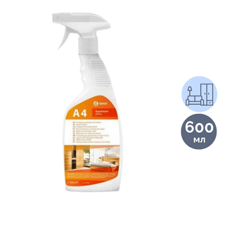 Жиһаздарға арналған-жылтыратқыш құрал Grass "Apartament series А4", 600 мл / Кілем және жиһаз құралдары