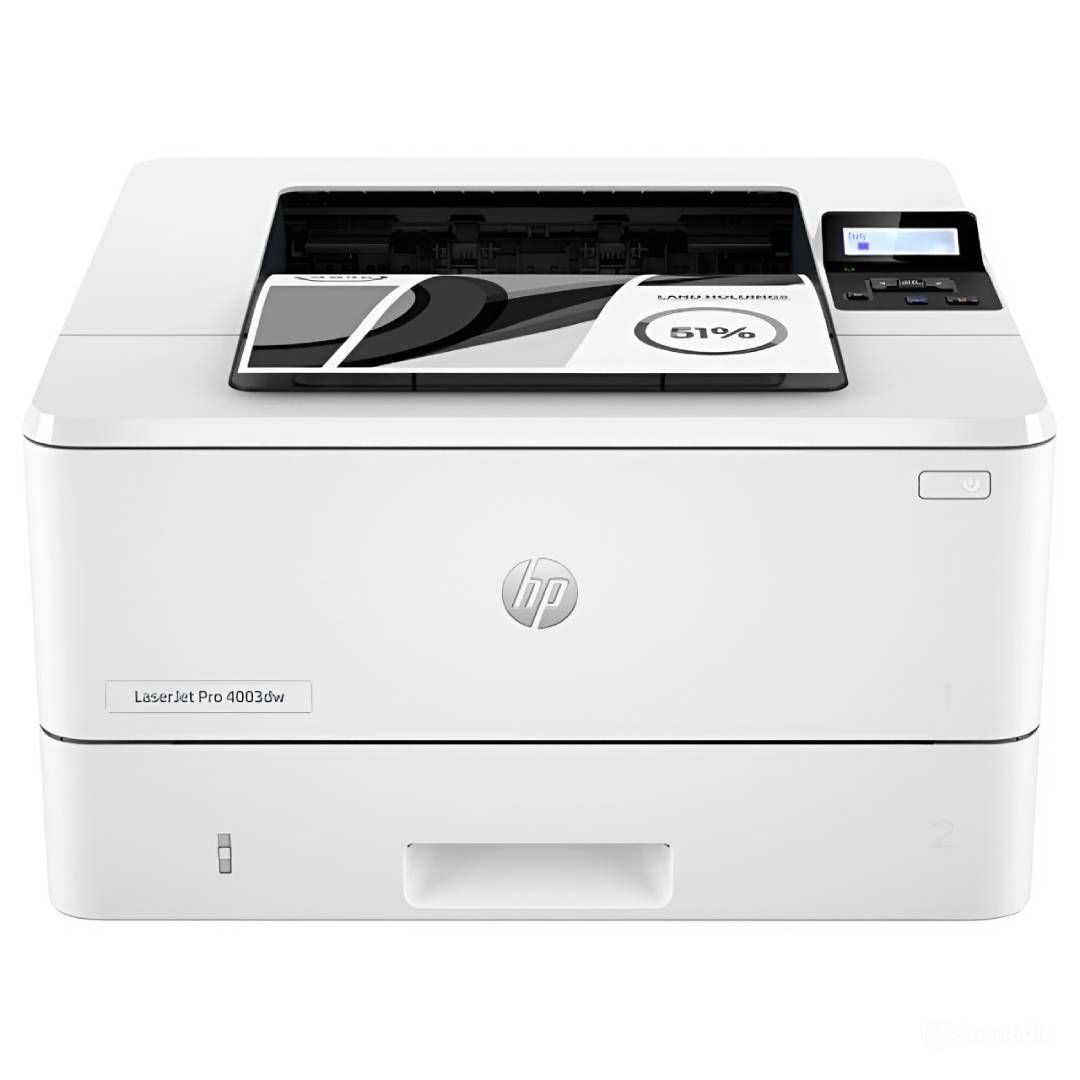 Принтер лазерный HP LaserJet Pro 4003dw, A4, 40 стр/мин, 1200*1200 dpi, Wi-Fi, USB, Ethernet / Лазерные монохромные oe.kz Принтер лазерный HP LaserJet Pro 4003dw, A4, 40 стр/мин, 1200*1200 dpi, Wi-Fi, USB, Ethernet / Лазерные монохромные