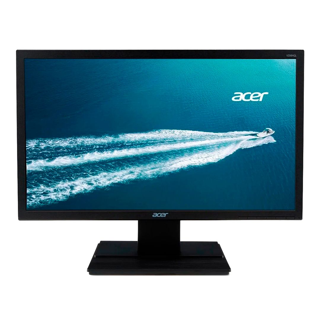 Монитор широкоформатный Acer V206HQLAB, 19,5", 16:9, черный / Мониторы oe.kz Монитор широкоформатный Acer V206HQLAB, 19,5", 16:9, черный / Мониторы