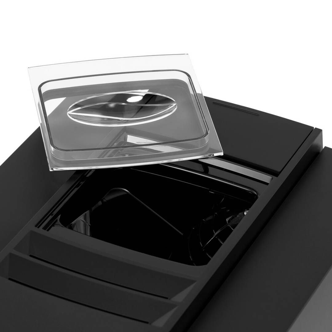 Кофемашина автоматическая Jura Е8 Platin EC, зерновой и молотый, черно-серебристый / Оборудование для кухни	 №9
