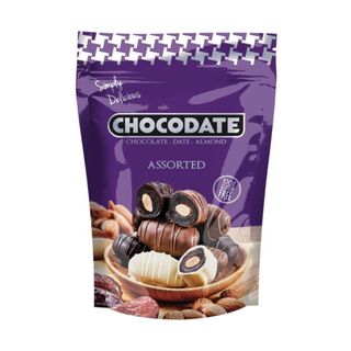 Шоколадтағы құрмалар Chocodate, ассорти, 100 гр / Кәмпиттер