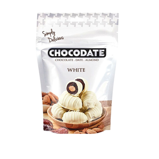 Финики в белом шоколаде Chocodate, 100 гр / Конфеты