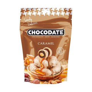 Шоколадқа батырылған құрмалар Chocodate, карамель, 100 гр / Кәмпиттер