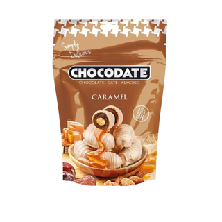 Финики в шоколаде Chocodate, карамель, 100 гр / Конфеты