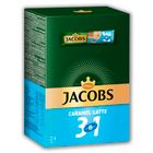 Кофейный напиток Jacobs Caramel 3 в 1, 24 пакетиков