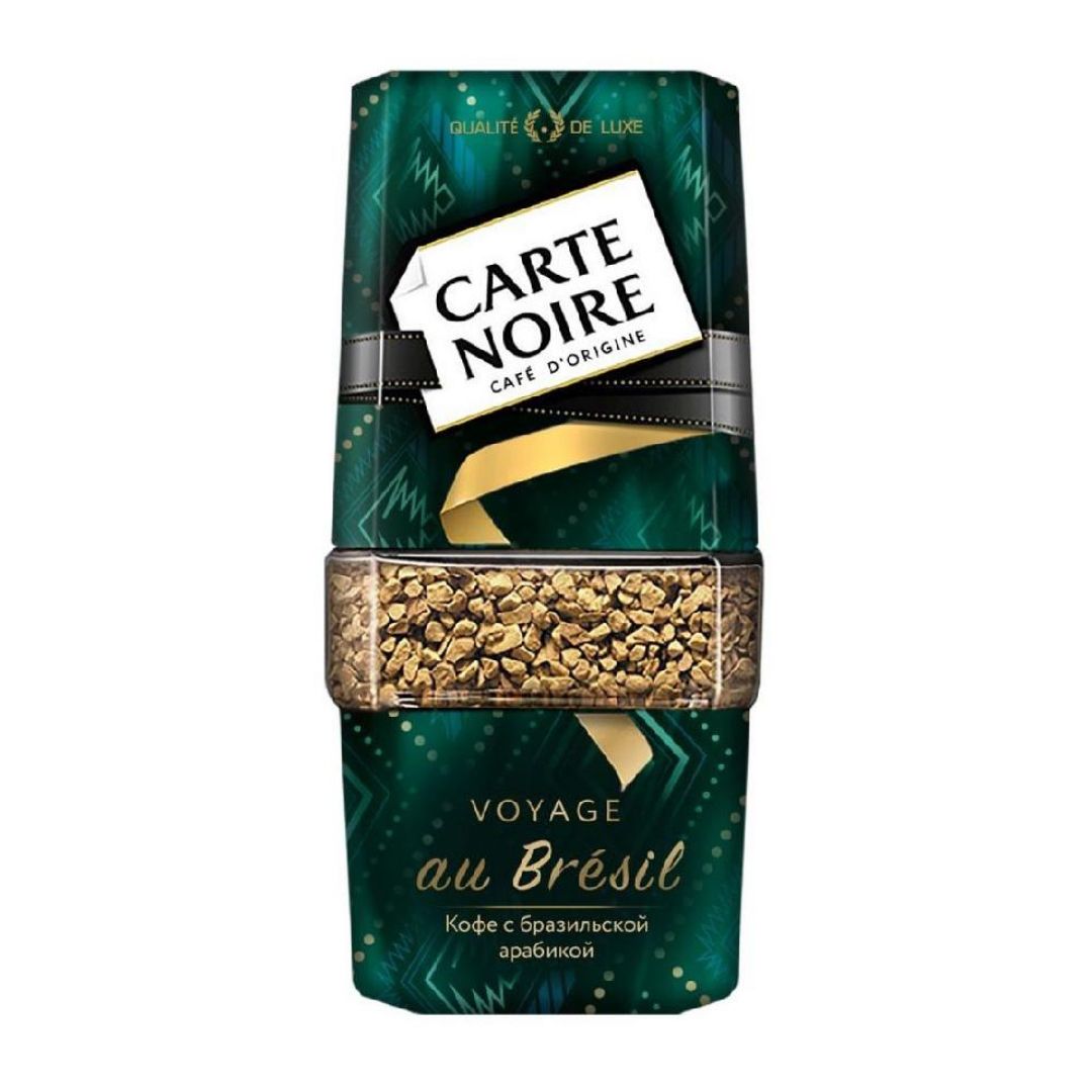 Кофе растворимый Carte Noire "Voyage", 90 гр, стеклянная банка / Кофе растворимый
