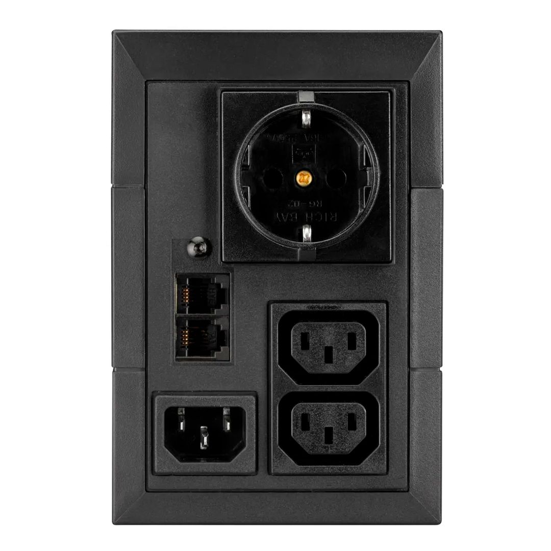 ИБП Eaton 5E 850i USB DIN, 850ВА/480Вт, черный / Источники бесперебойного питания №3