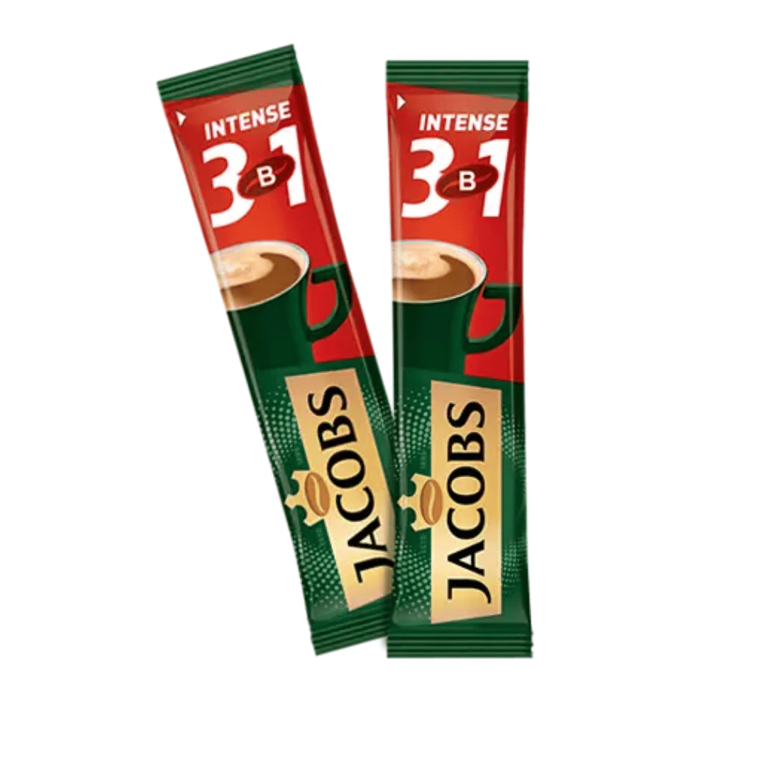 Кофе растворимый Jacobs "Intense", 3 в 1, 24 пакетика / Кофе порционный №2 oe.kz Кофе растворимый Jacobs "Intense", 3 в 1, 24 пакетика / Кофе порционный №2