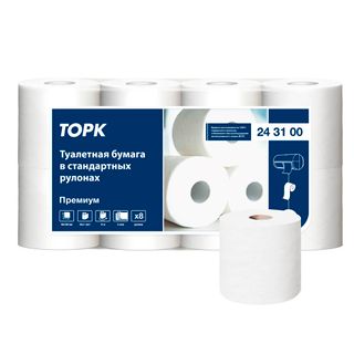Орамадағы дәретхана қағазы Tork "Premium", 15 метр, 3 қабатты, 8 орам, ақ / Тұрмыстық дәретхана қағаздары oe.kz Орамадағы дәретхана қағазы Tork "Premium", 15 метр, 3 қабатты, 8 орам, ақ / Тұрмыстық дәретхана қағаздары