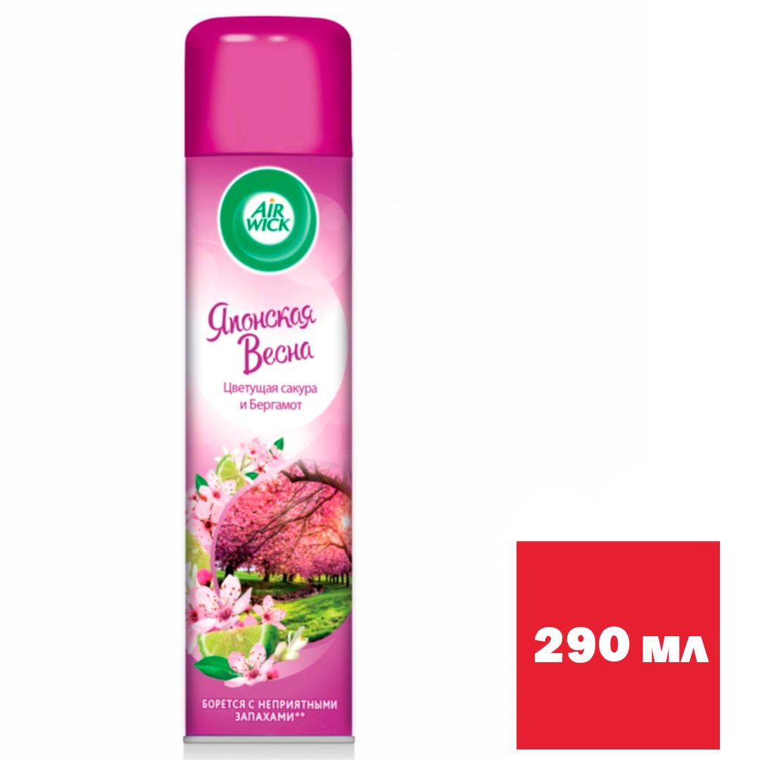 Освежитель воздуха Airwick "Японская весна", 290 мл. / Освежители воздуха