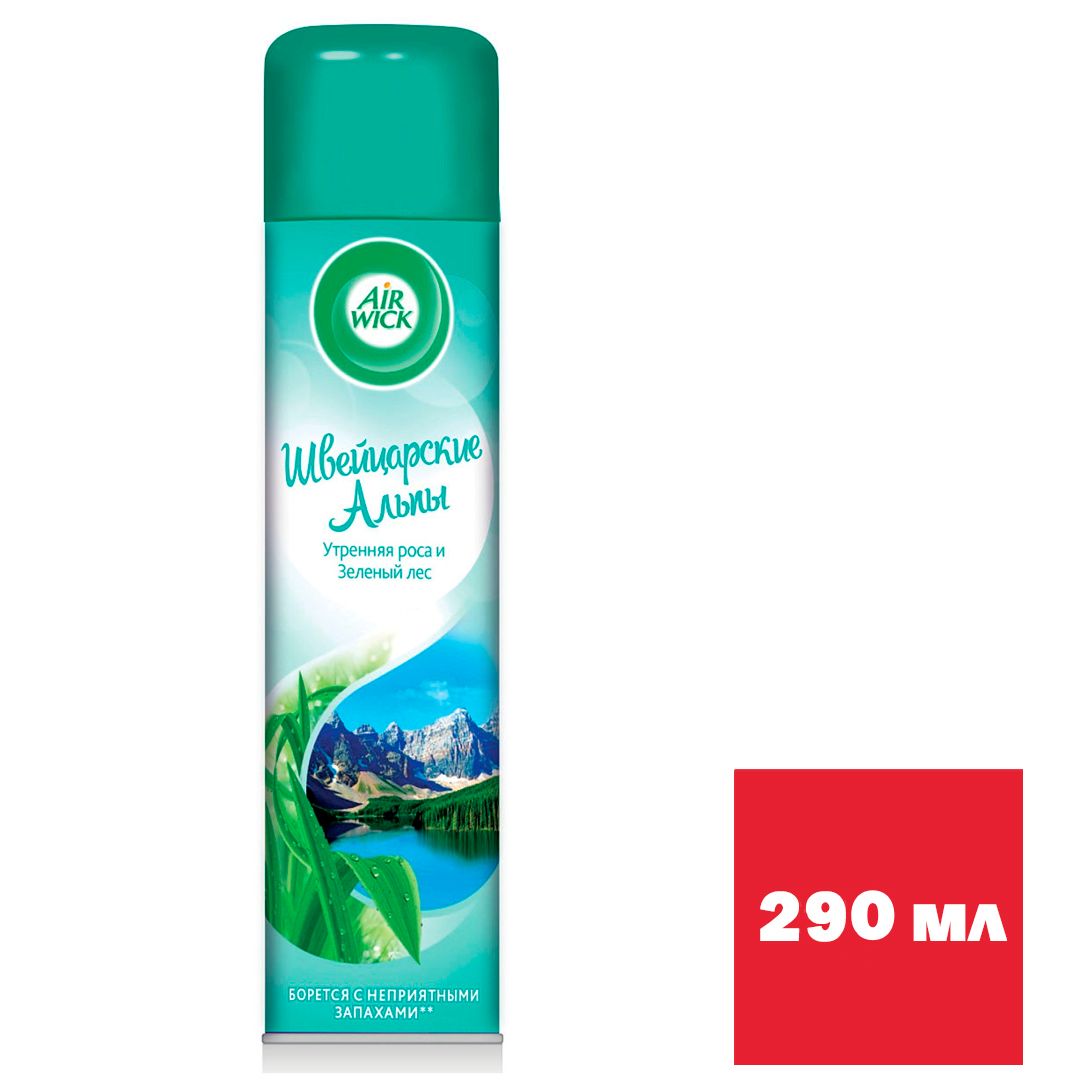 Освежитель воздуха Airwick "Швейцарские Альпы", 290 мл. / Освежители воздуха