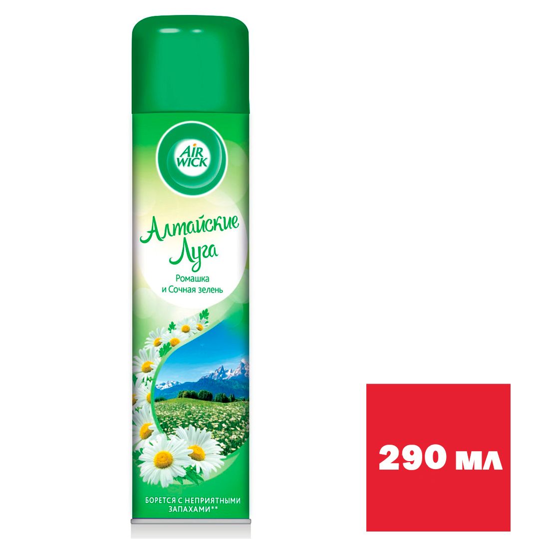 Освежитель воздуха Airwick "Алтайские луга", 290 мл. / Освежители воздуха