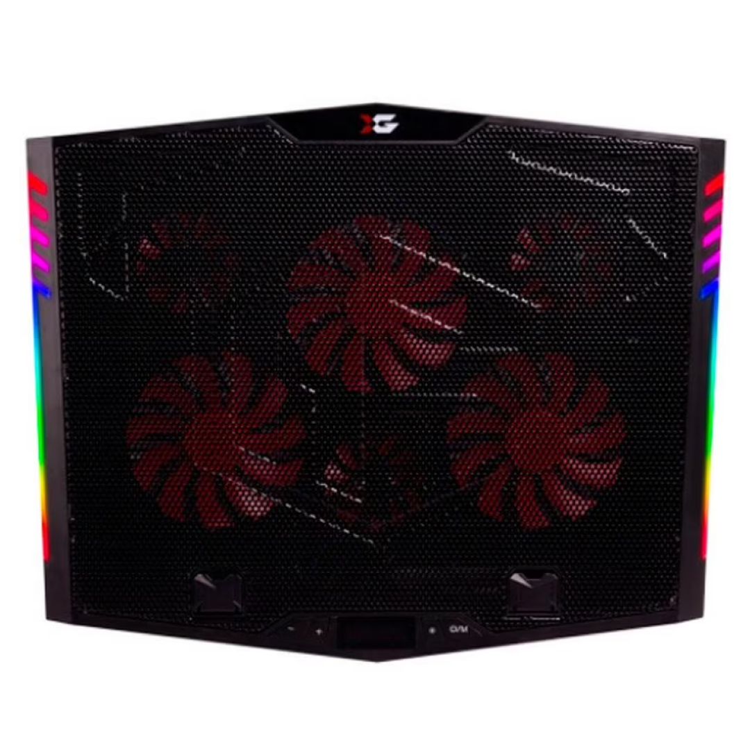 Подставка для ноутбука X-Game "X7", 2 USB порта, 19", черная / Все для геймера