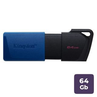 USB-флешка 64 Gb, Kingston "DTXM/64GB", USB 3.2, көк / USB-флешкалар