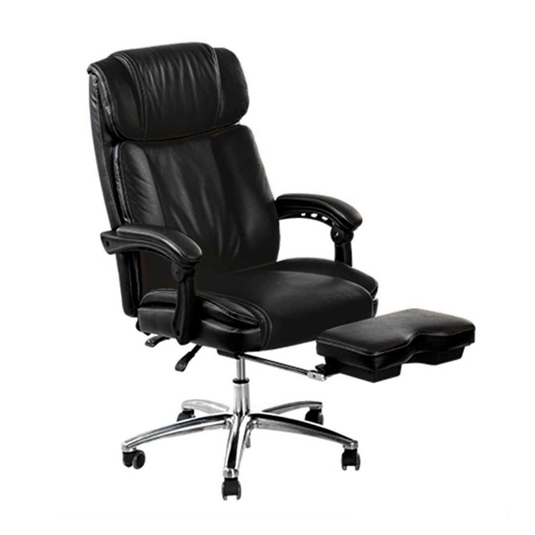 Кресло для руководителя Deli "Buchman", натуральная кожа, черное / Кресла для руководителей №2