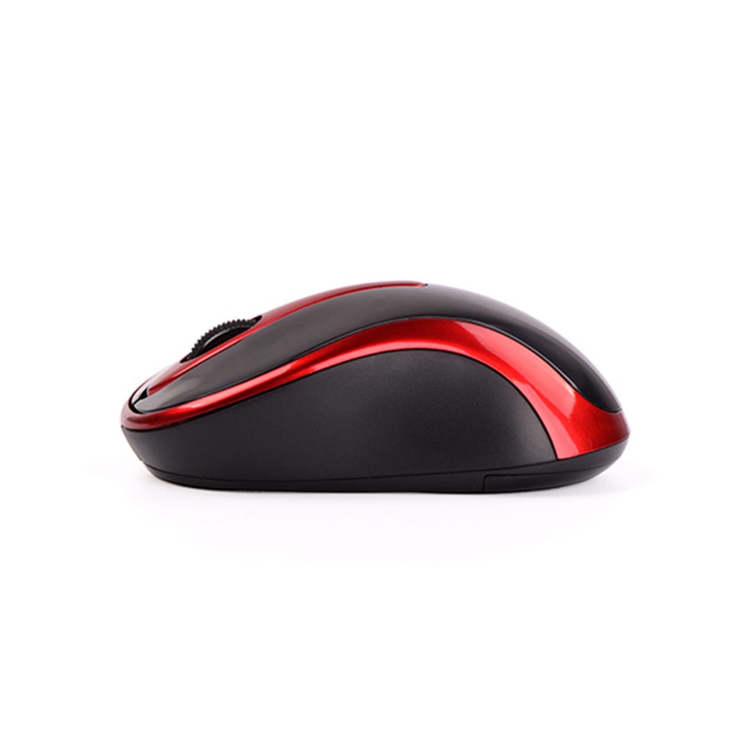 Мышь беспроводная A4Tech G3-280N, USB, 3 кнопки, 1000 dpi, оптическая, красная / Мыши беспроводные №3