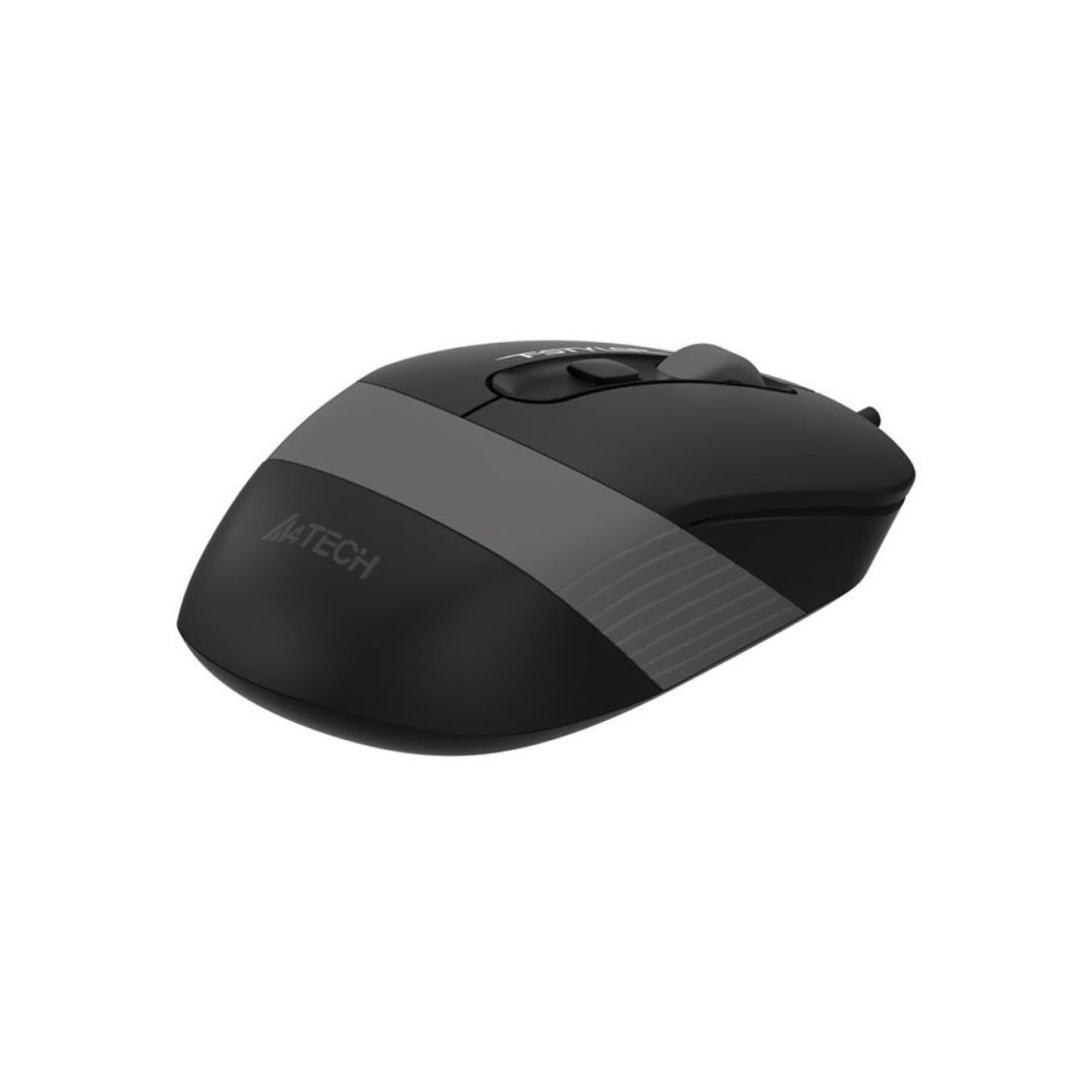 Мышь проводная оптическая A4Tech Fstyler FM10, USB, 4 кнопки, 1600 dpi, серая / Мыши проводные №3