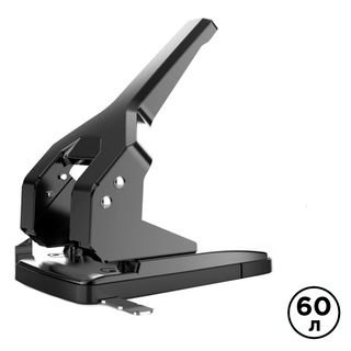 Тескіш құрал Deli "0160", 60 параққа дейін, металды, қара / 300 параққа дейінгі тескіштер oe.kz Тескіш құрал Deli "0160", 60 параққа дейін, металды, қара / 300 параққа дейінгі тескіштер