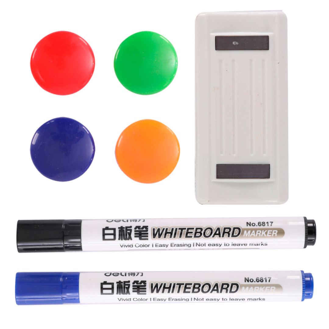 Флипчарт Deli, размер 60*90 см, магнитно-маркерная, на подставке / Доски-флипчарты №3