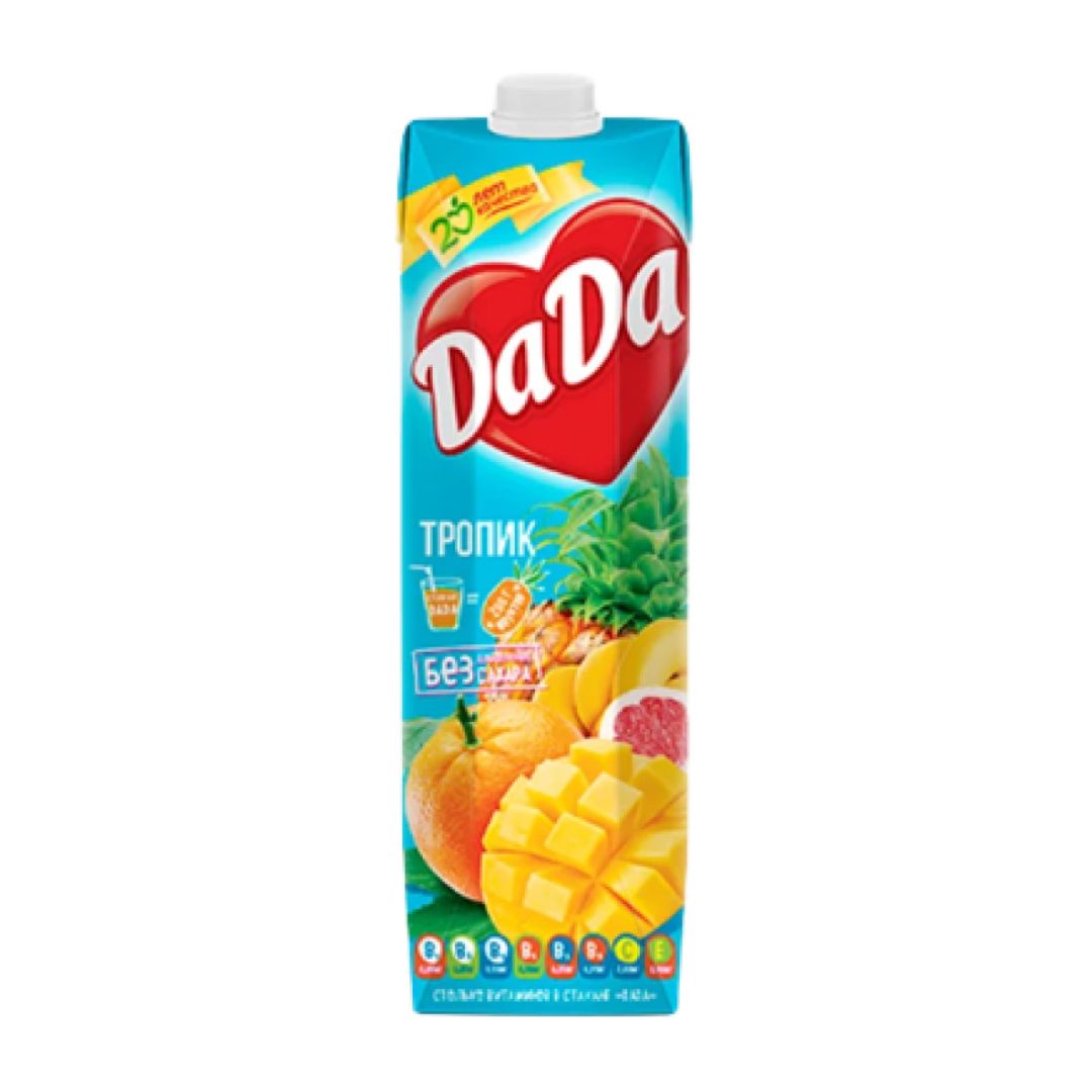 Сок DaDa "Тропик", 0,95 л / Напитки и энергетики