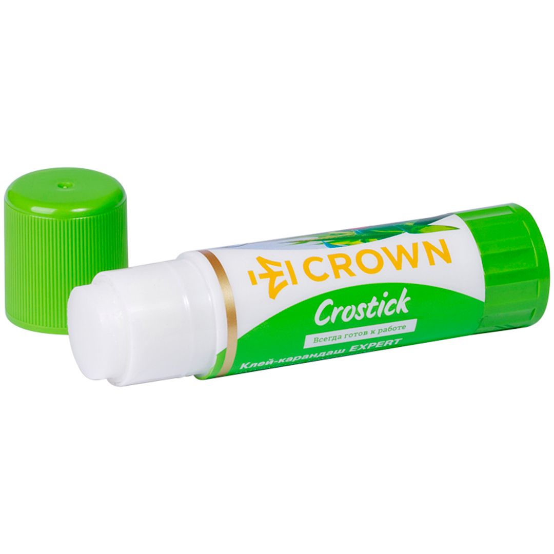 Клей-карандаш Crown "Expert", 35 гр / Клей-карандаш №5