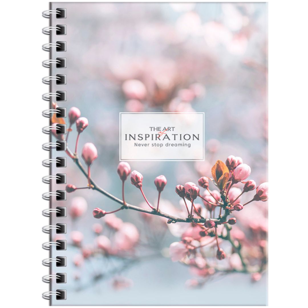 Записная книжка ArtSpace "For inspiration", А6, 120 листов, в клетку, на гребне