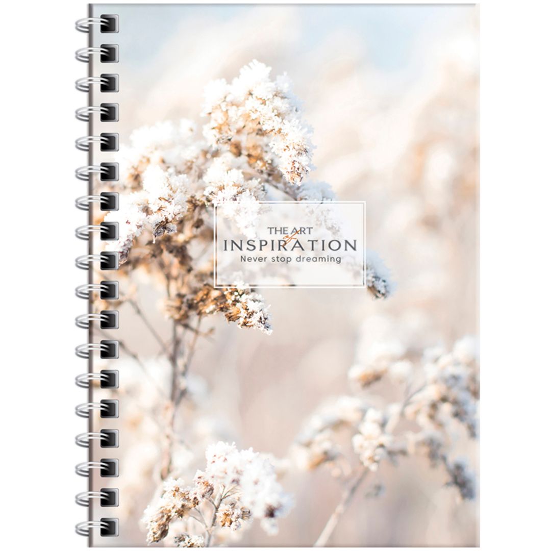 Записная книжка ArtSpace "For inspiration", А6, 120 листов, в клетку, на гребне