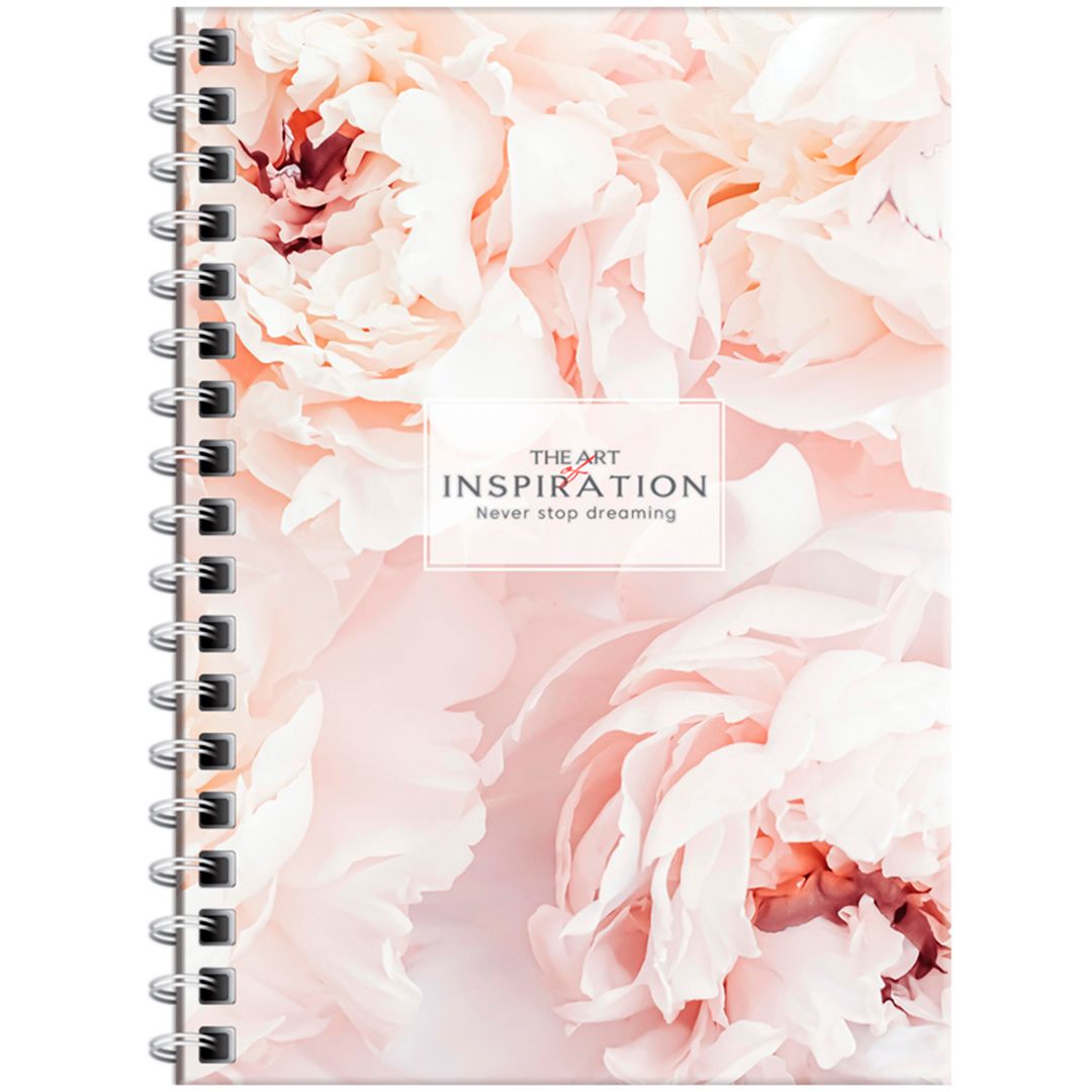 Записная книжка ArtSpace "For inspiration", А6, 120 листов, в клетку, на гребне