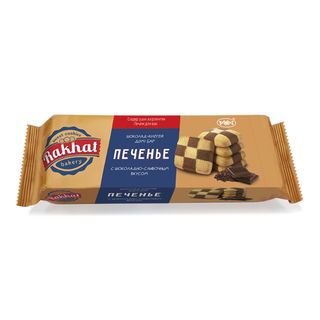 Печенье отсадное Рахат "Rakhat Bakery", шоколадно-сливочный вкус, 165 гр / Печенье, вафли, крекеры
