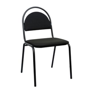 Стул для посетителей Helmi Стандарт HL-F02, ткань, черный / Стулья