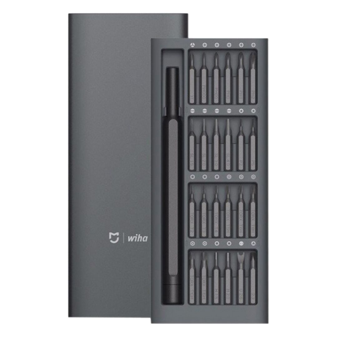 Набор отверток Xiaomi Mi Precision Screwdriver Kit, 24 предметов, cерый / Измерительный инструмент