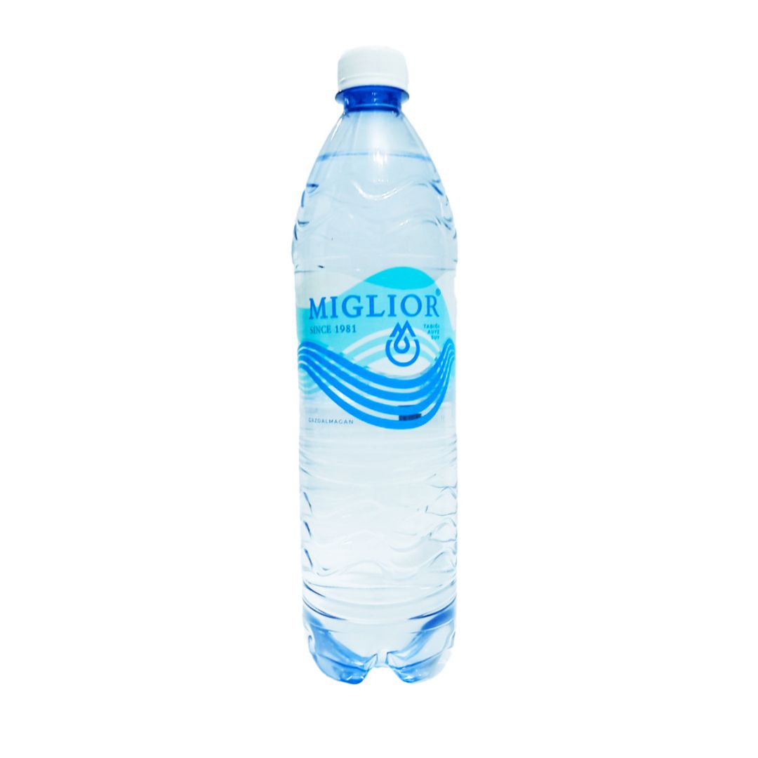 Вода негазированная питьевая "Miglior", 1 л / Вода питьевая