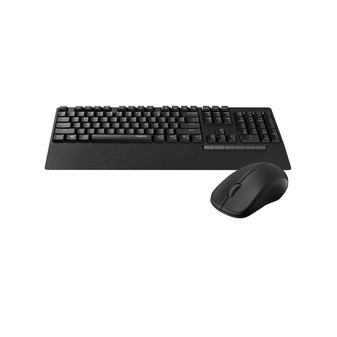 Беспроводной набор Rapoo X1960, клавиатура и оптическая мышь, USB, черный / Комплекты клавиатура+мышь №3