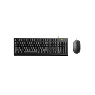 Сымды жинақ Rapoo X120PRO, пернетақта және оптикалық тінтуір, ENG/RUS, USB, қара / Пернетақта+тінтуір жинақтары