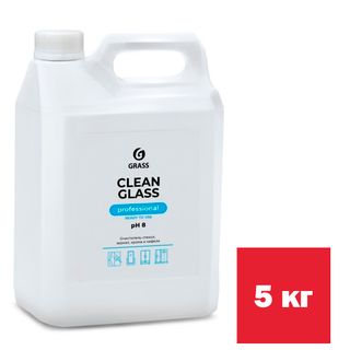 Средство для мытья стекол Grass "Clean Glass Professional", 5 кг / Профессиональные моющие средства