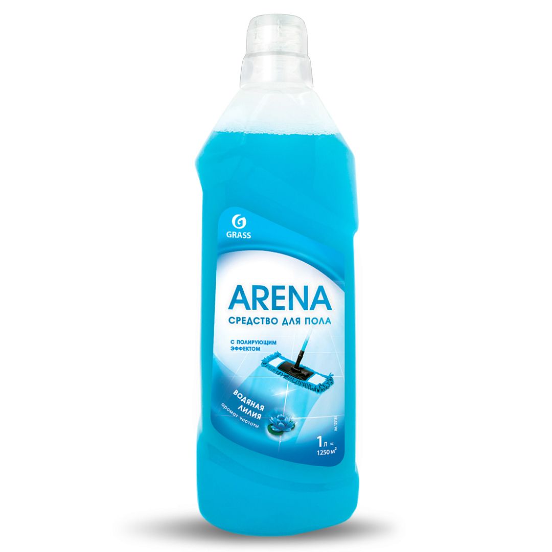 Средство для мытья полов Grass "Arena водная лилия", 1000 мл / Средства для мытья полов №2