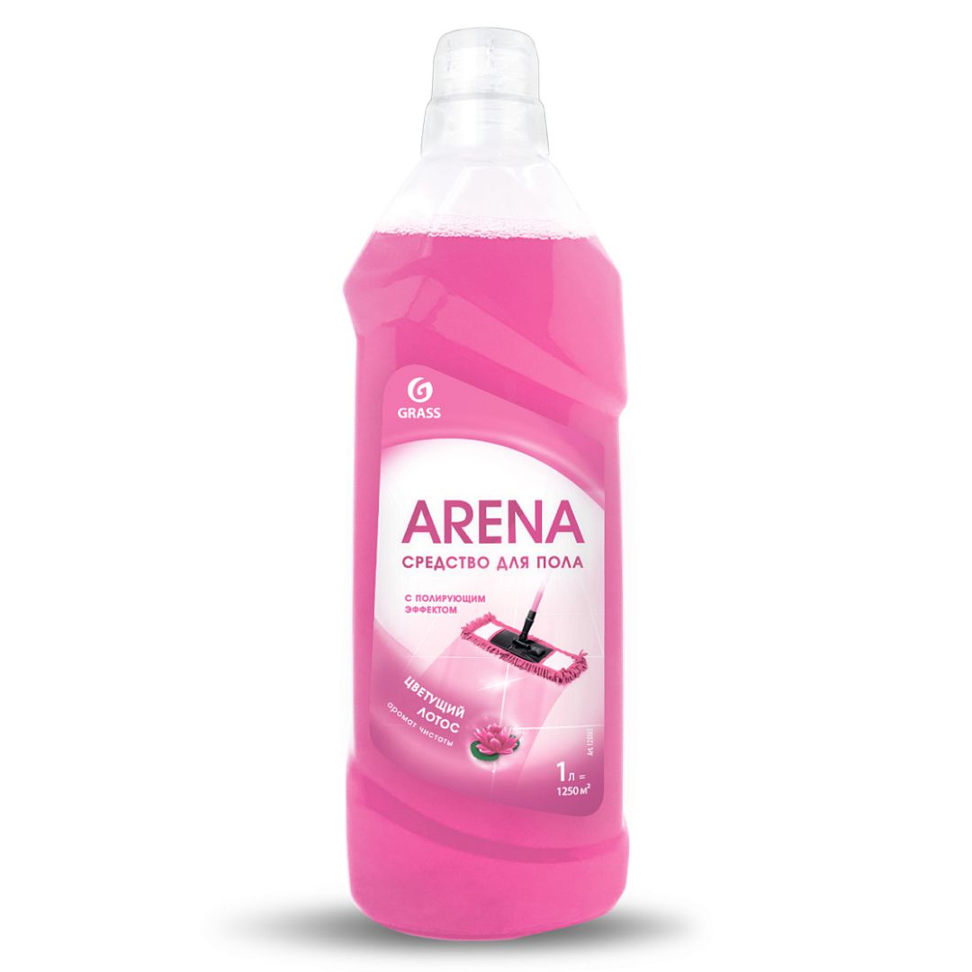Средство для мытья полов Grass "Arena цветущий лотос", 1000 мл / Средства для мытья полов №2