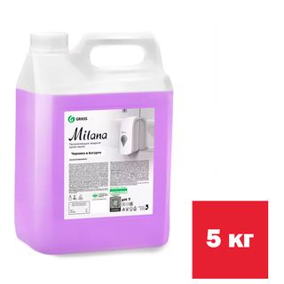 Жидкое мыло Grass "Milana черника в йогурте", 5 кг / Жидкое мыло
