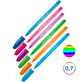 Шарлы қалам Luxor "InkGlide Icy", 0,7 мм, корпусы ассорти, сиясы ассорти, баға бір дана үшін / Автоматты емес шарлы қаламдар oe.kz Шарлы қалам Luxor "InkGlide Icy", 0,7 мм, корпусы ассорти, сиясы ассорти, баға бір дана үшін / Автоматты емес шарлы қаламдар