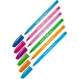Шарлы қалам Luxor "InkGlide Icy", 0,7 мм, корпусы ассорти, сиясы ассорти, баға бір дана үшін / Автоматты емес шарлы қаламдар