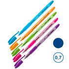 Ручка шариковая Luxor "Spark II Ball Pen", 0,7 мм, корпус ассорти, синяя, цена за штуку