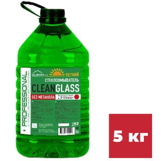 Жидкость стеклоомывающая летняя Cleanco "Cleanglass Green Dragon", 5 кг / Автотовары