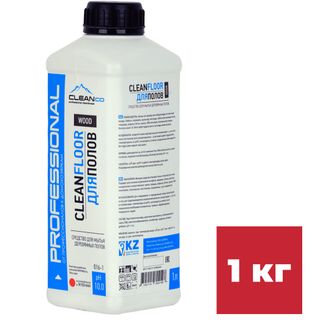 Средство для мытья деревянных полов Cleanco "Cleanfloor Wood", 1 кг / Профессиональные моющие средства