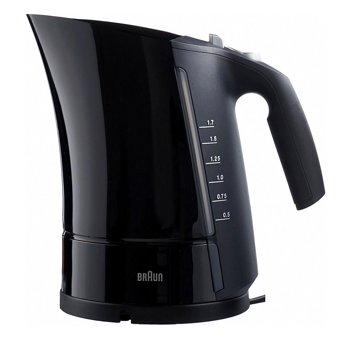 Электрический чайник Braun WK500 Onyx, 1,7 л., 3000 Вт, черный / Чайники oe.kz Электрический чайник Braun WK500 Onyx, 1,7 л., 3000 Вт, черный / Чайники