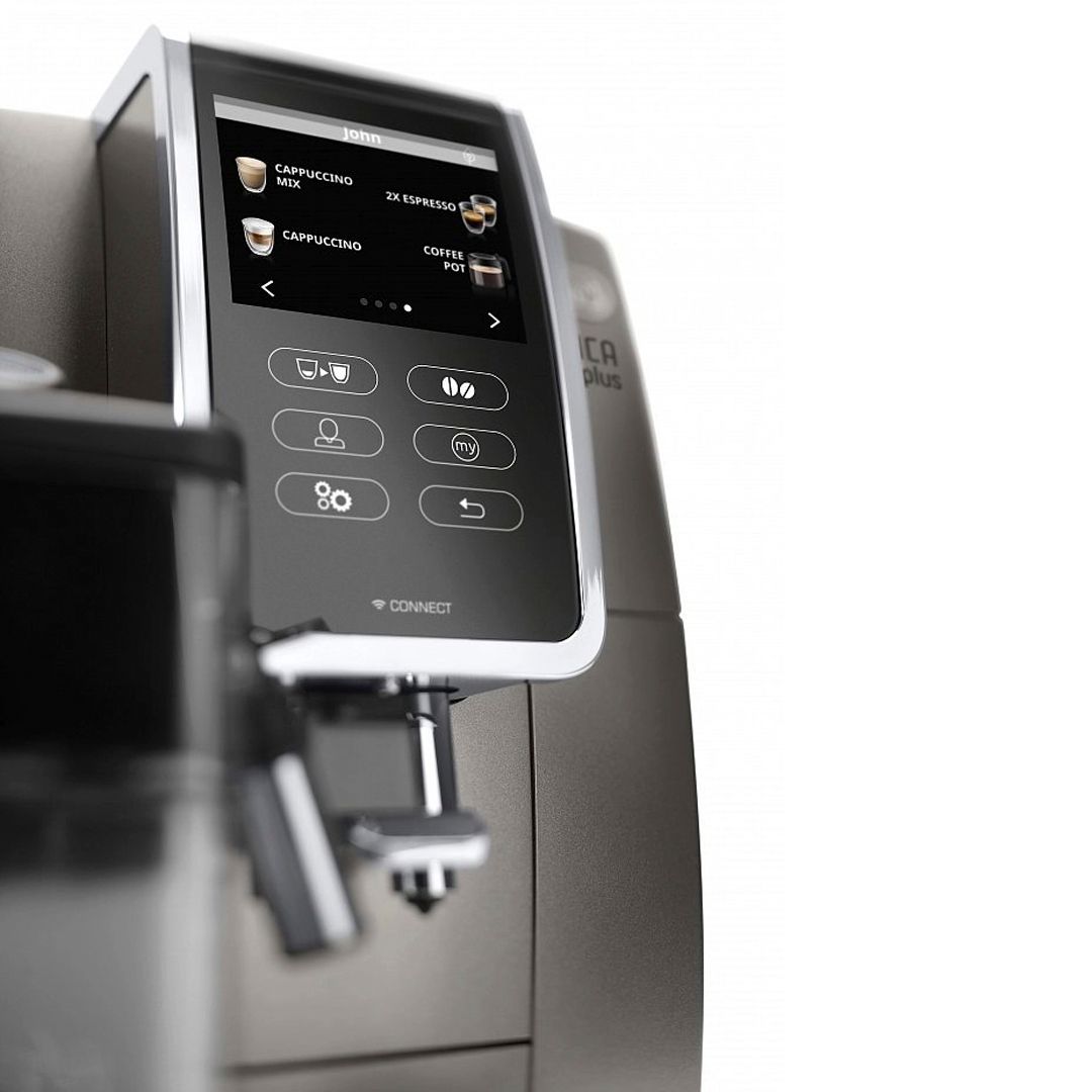 Кофемашина DeLonghi Dinamica Plus ECAM370.95.T, зерновой, серая / Кофемашины	 №4